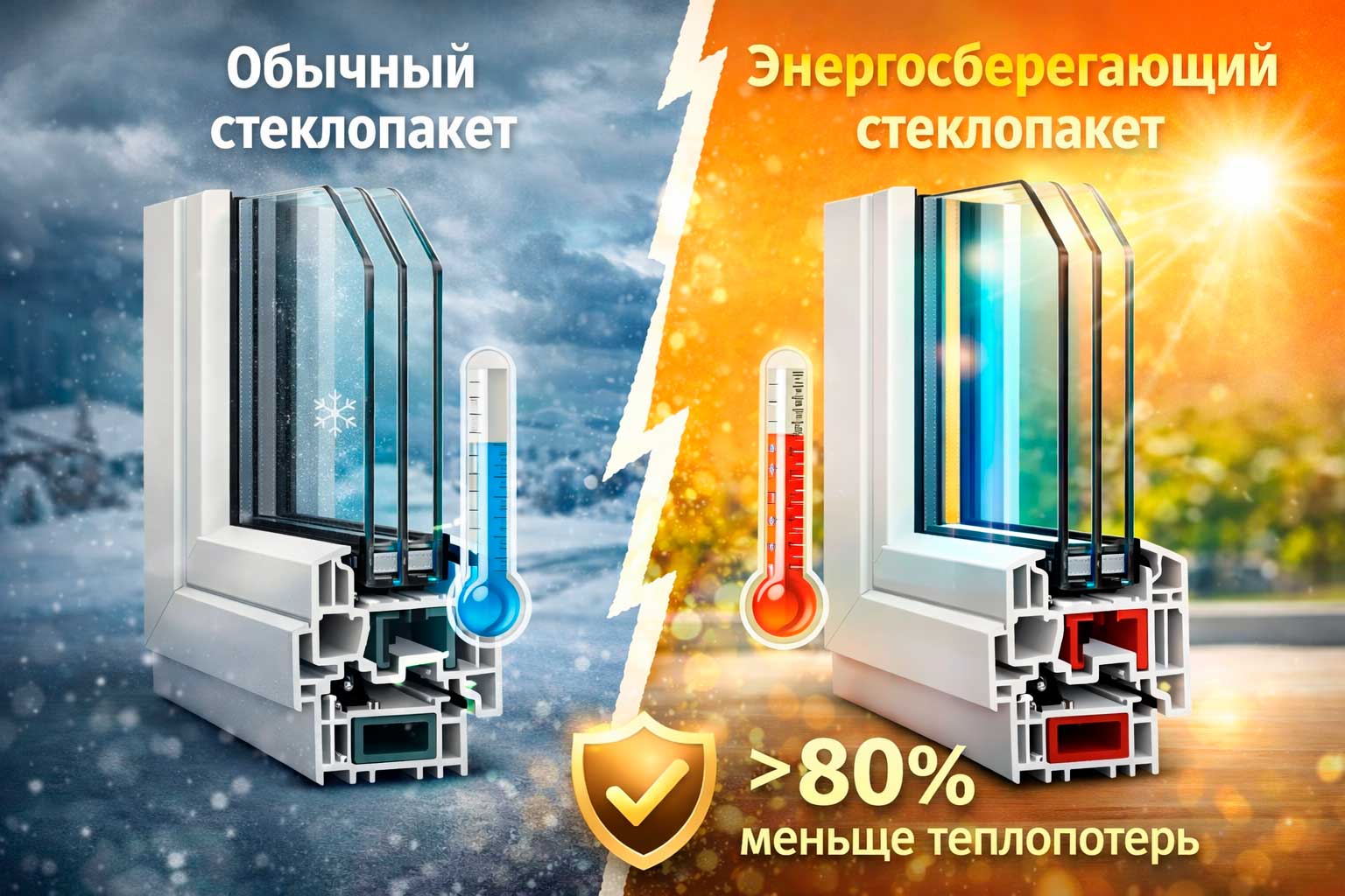 Энергосберегающий стеклопакет — что это такое и стоит ли его устанавливать?